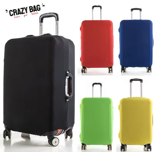 Fashion travel suitcase protective cover Luggage Protective Cover Solid Color Suitable for 18-28 Inch Suitcases